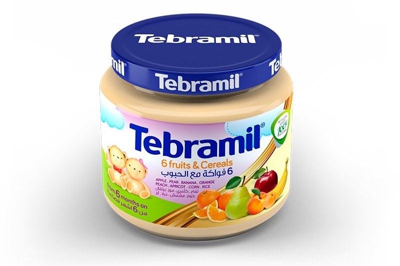Tarrito Tebramil 6 Frutas y Cereales de Pharmex