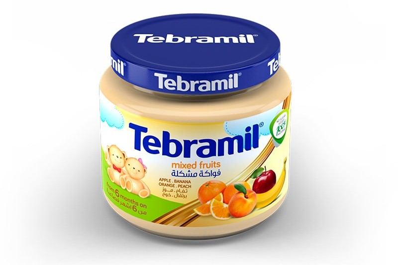 Tarrito Tebramil Frutas Variadas de Pharmex